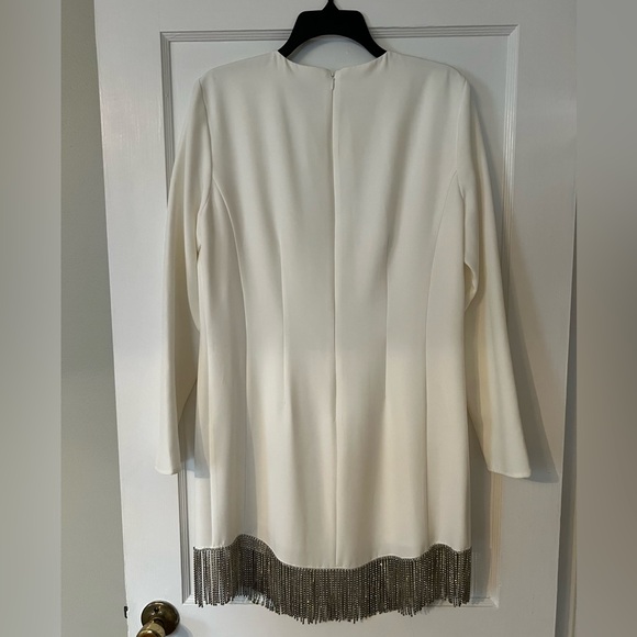 Gianni Bini White Fringe Dress - Picture 2 of 6